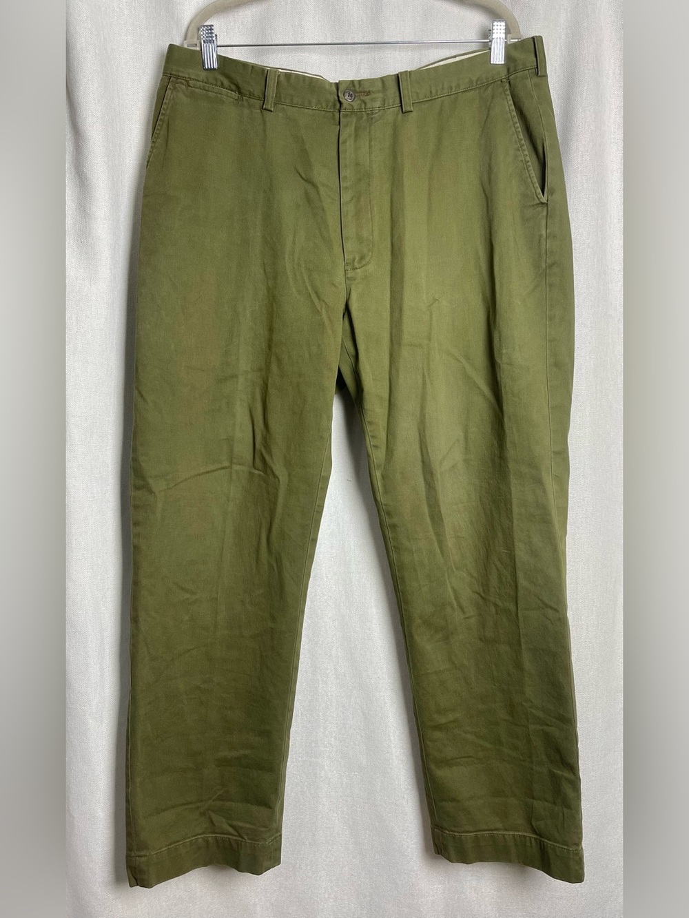 Polo Ralph Lauren Prospect Pant Men 38x30 Olive Khaki Straight Classic Chino